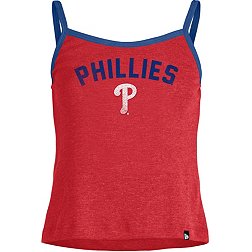New Era Women's Philadelphia Phillies Red Throwback Tank Top
