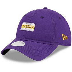 New Era Women's Los Angeles Lakers Purple Stamp 9Twenty Adjustable Hat