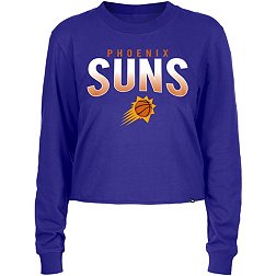 New Era Women's Phoenix Suns Purple Logo Long Sleeve Shirt