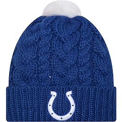 New Era Women's Indianapolis Colts Pom Knit Beanie