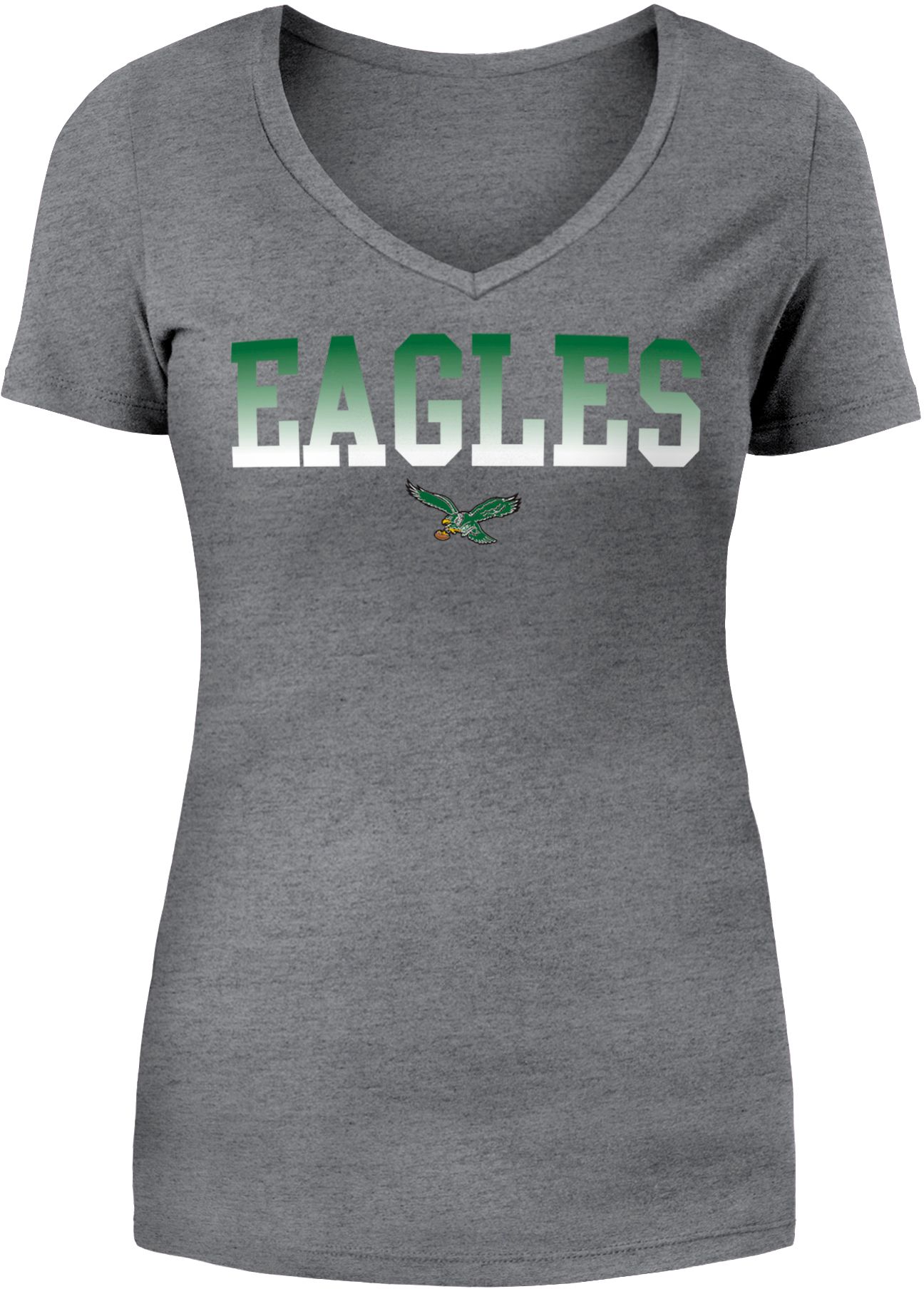 Certo Women's Philadelphia Eagles Format Green T-Shirt