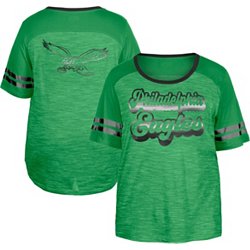 Lids Philadelphia Eagles Nike Wordmark Logo Tri-Blend T-Shirt - Kelly Green