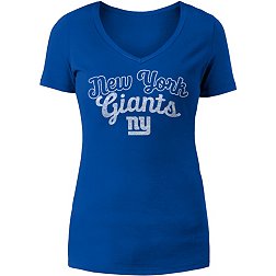 New Era Women's New York Giants Team Graphic Royal T-Shirt