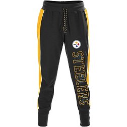 Pittsburgh Steelers Womens 2PCS Outfits High Slit Long Sleeve Shirts Yoga  Pants