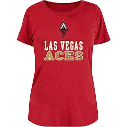 New Era Women's Las Vegas Aces Red Logo T-Shirt