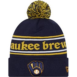 New Era Youth Milwaukee Brewers Navy Knit Hat