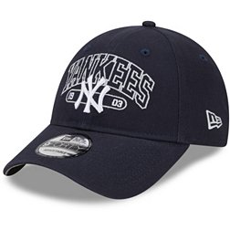New Era Youth New York Yankees Navy Outline 9Forty Adjustable Hat