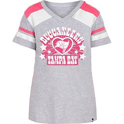New Era Girls' Tampa Bay Buccaneers Glitter Star T-Shirt