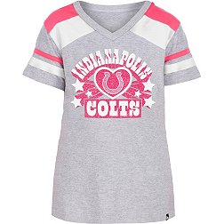 New Era Girls' Indianapolis Colts Glitter Star T-Shirt