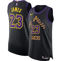 Nike Men's 2023-24 City Edition Los Angeles Lakers LeBron James #23 Authentic Jersey