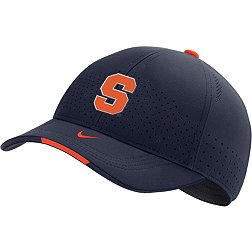 Nike Syracuse Orange Blue AeroBill Swoosh Flex Classic99 Football Sideline Hat