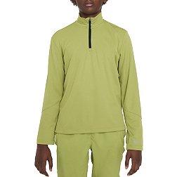 Nike Boys' Dri-FIT UV Long Sleeve 1/2 Zip Top