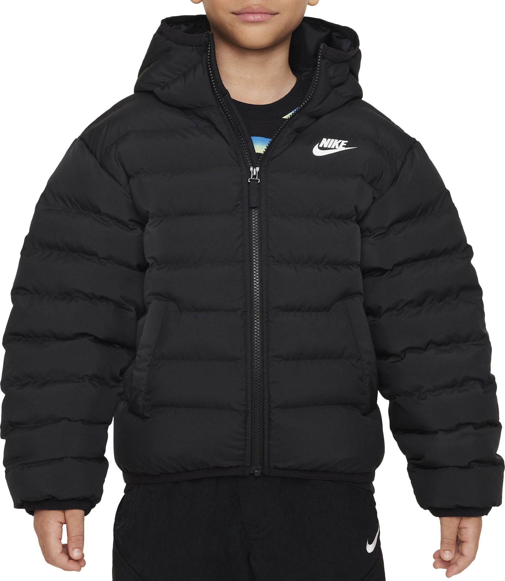 Nike Kids' Sportswear Lightweight Synthetic Fill Hooded Jacket