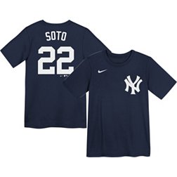 Nike Little Kids' 4-7 New York Yankees Juan Soto #22 Navy T-Shirt
