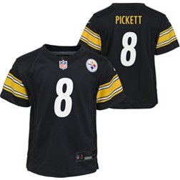 Nike Little Kids' Pittsburgh Steelers Kenny Pickett #8 Black Game Jersey