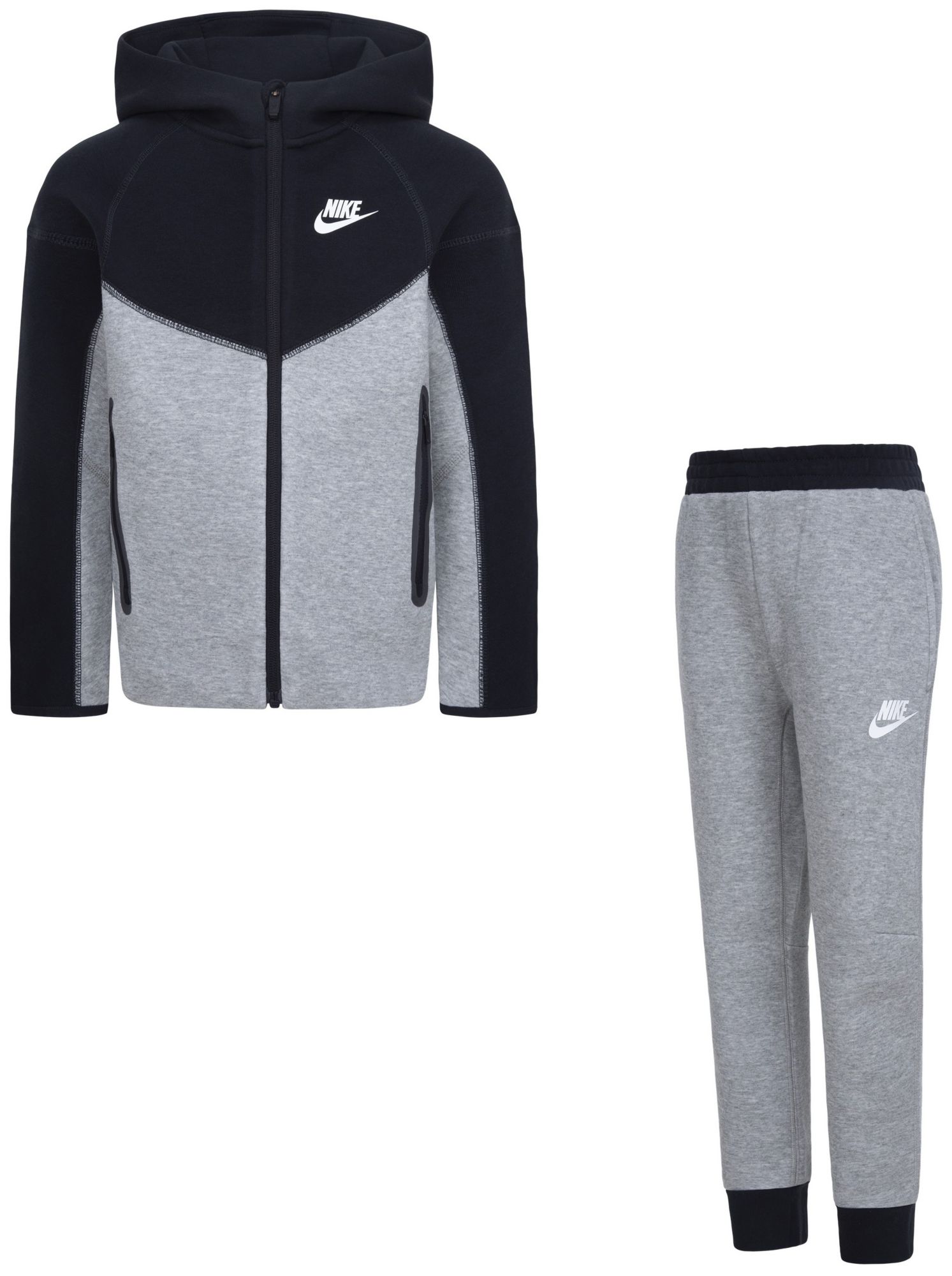Nike Little Kids' Tech Fleece Full-Zip Hoodie Set
