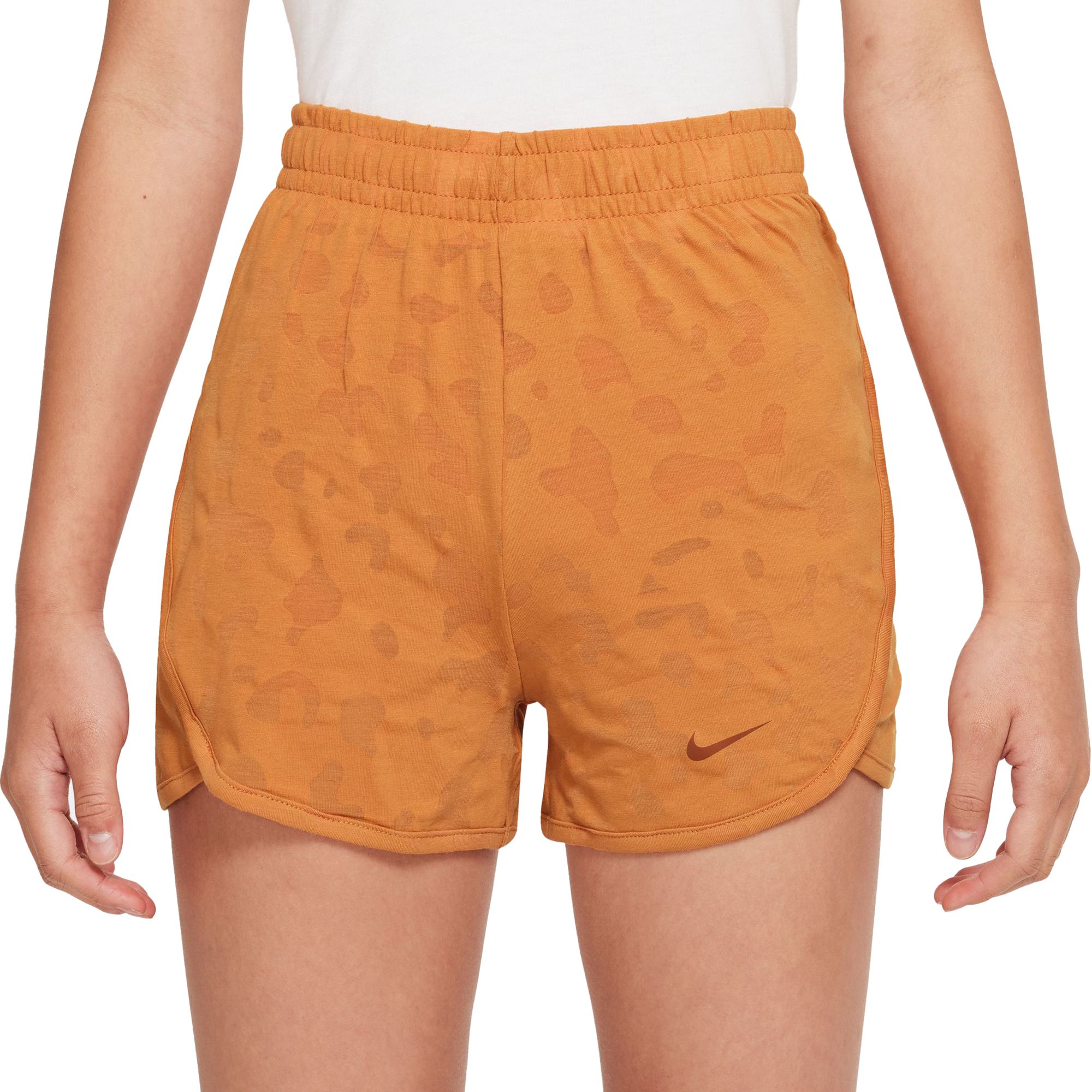 Nike Girls' Dri-FIT Breezy High-Waisted Training Shorts