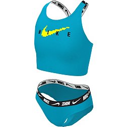Nike Girls' Logo Tape Midkini Set