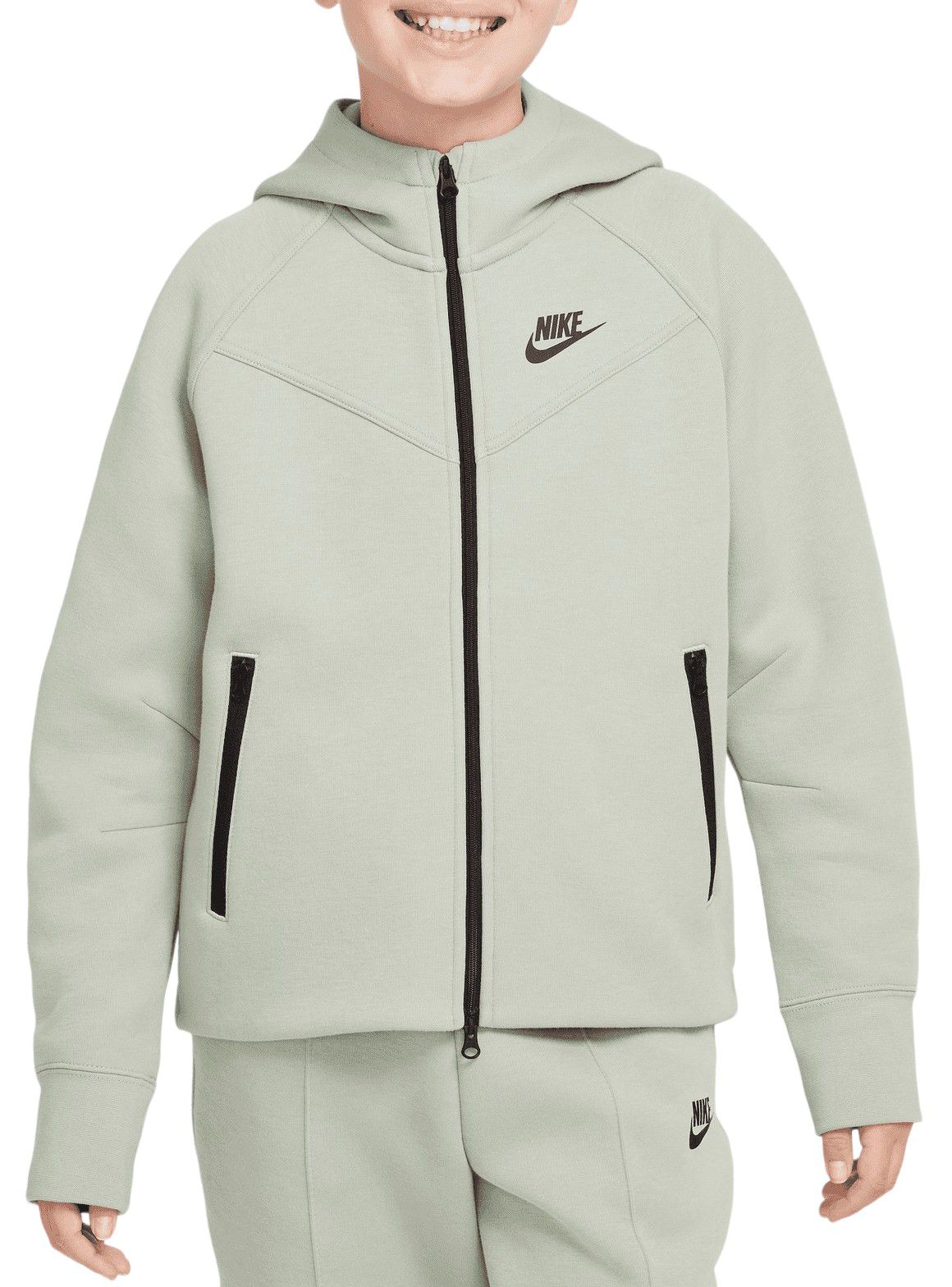Nike Girls' Sportswear Tech Fleece Full-Zip Hoodie