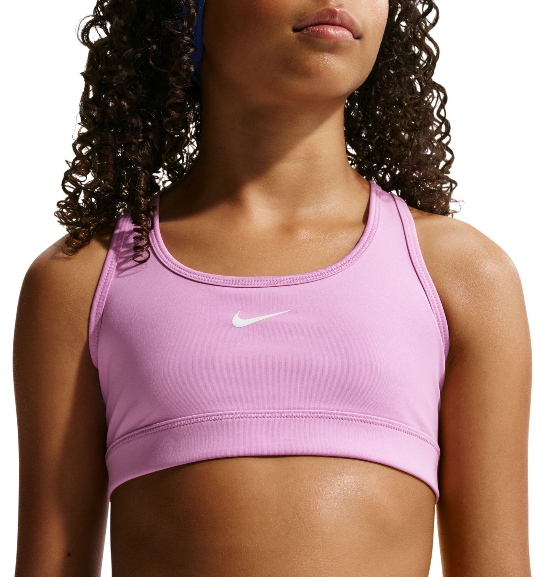 Nike Girls' Pro Dri-FIT Swoosh Sports Bra