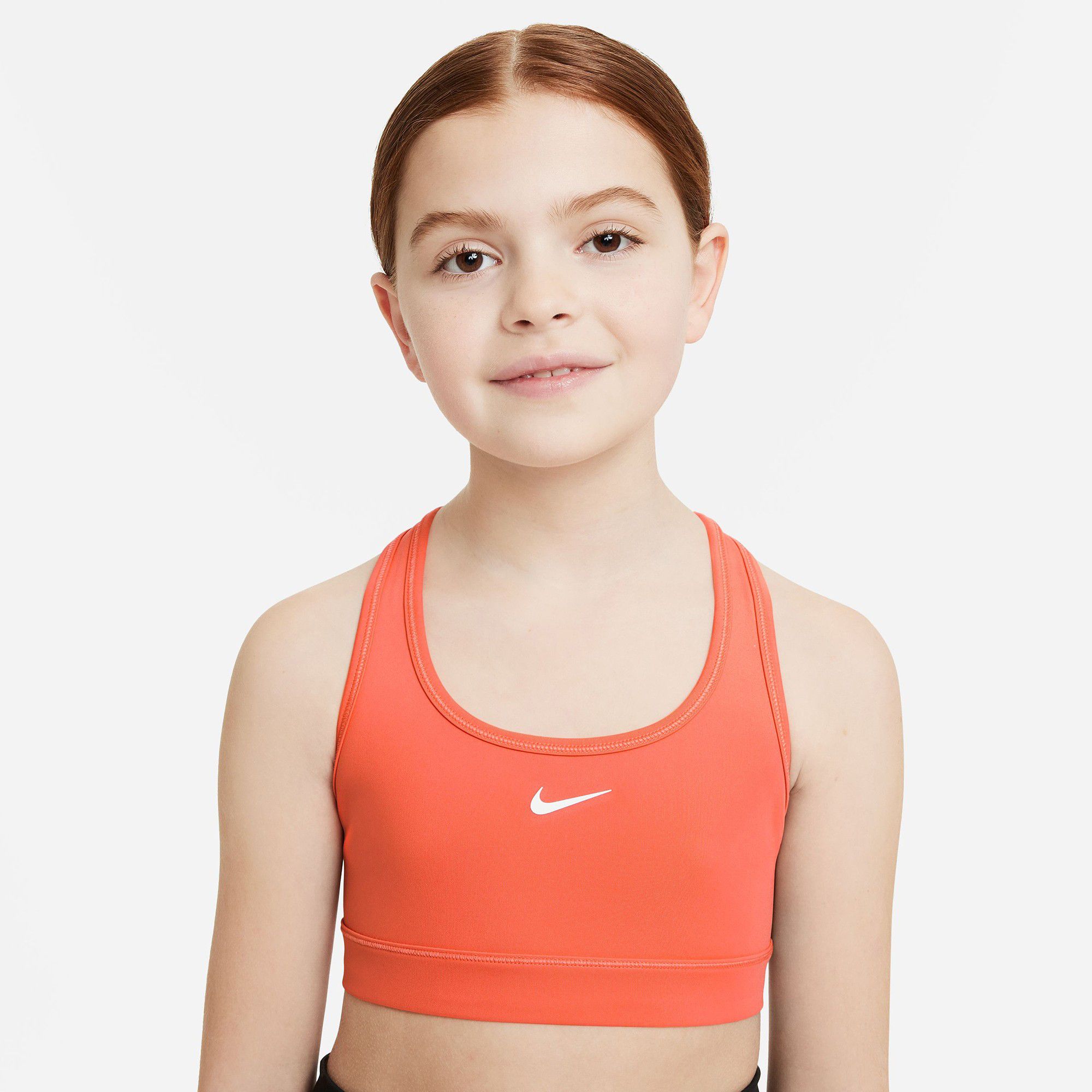 Nike Girls' Pro Dri-FIT Swoosh Sports Bra
