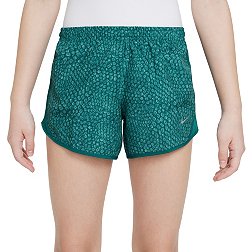 Athletic Works Girls Print & Solid Active Running Shorts, 2-Pack