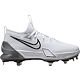 White/Metallic Silver/Black