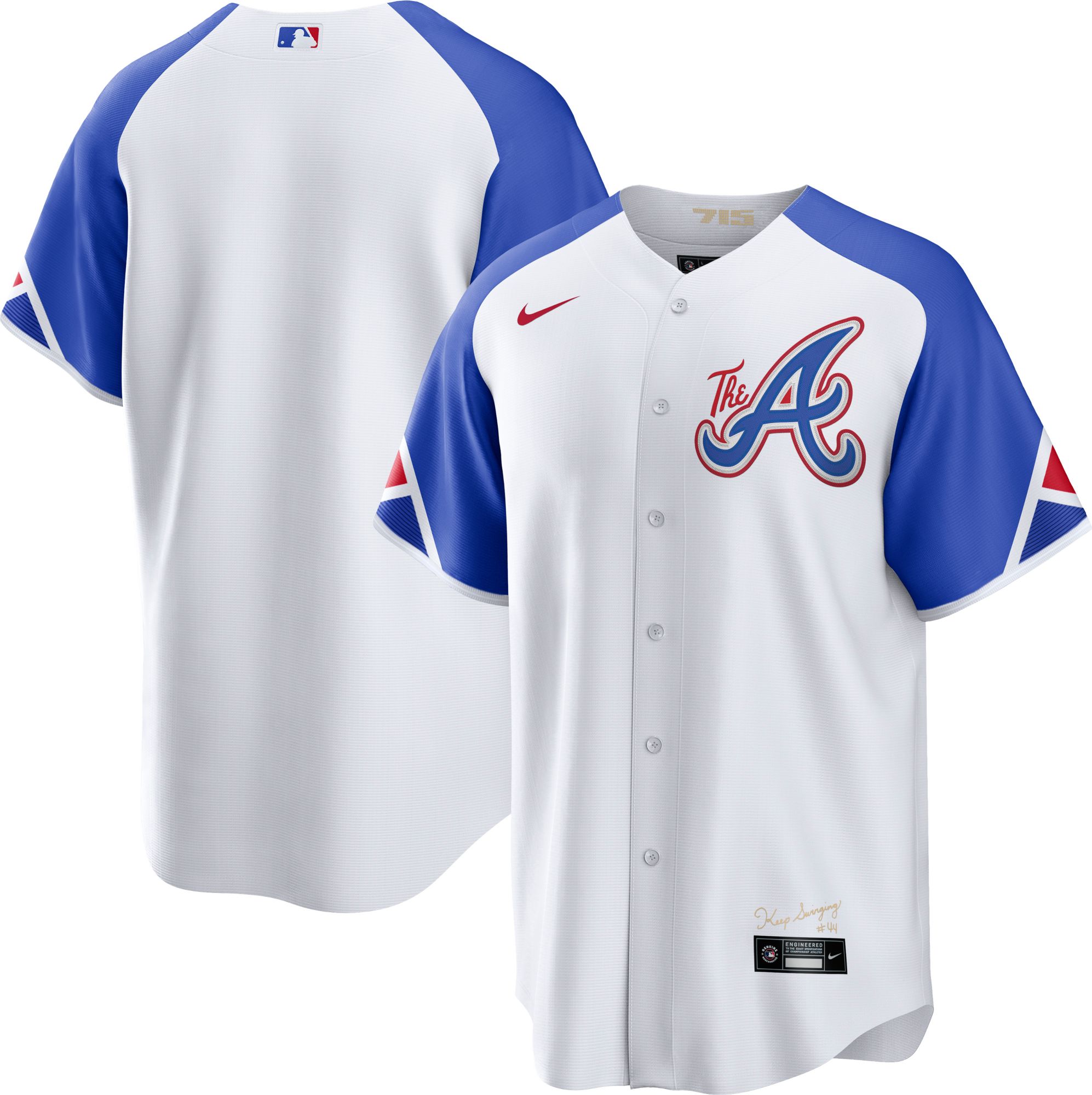 Men's Atlanta Braves Champions City Connect Gold Cool Base Jersey