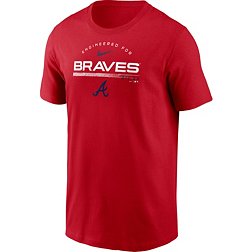 Nike Men's Atlanta Braves Red Team Engineered T-Shirt