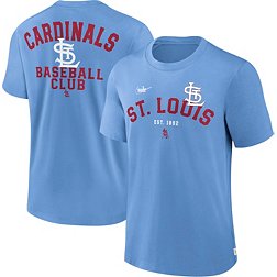Nike Men's St. Louis Cardinals Blue Cooperstown Rewind T-Shirt