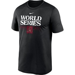 Nike Men's 2023 World Series Bound Arizona Diamondbacks Authentic Collection Dugout T-Shirt
