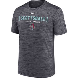 Nike Men's Arizona Diamondbacks Black Spring Training Authentic Collection Velocity T-Shirt