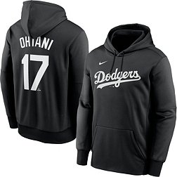 Nike Men's Los Angeles Dodgers Shohei Ohtani #17 Black Pullover Hoodie