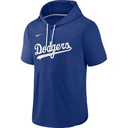 Nike Men's Los Angeles Dodgers Blue Springer Short Sleeve Hoodie