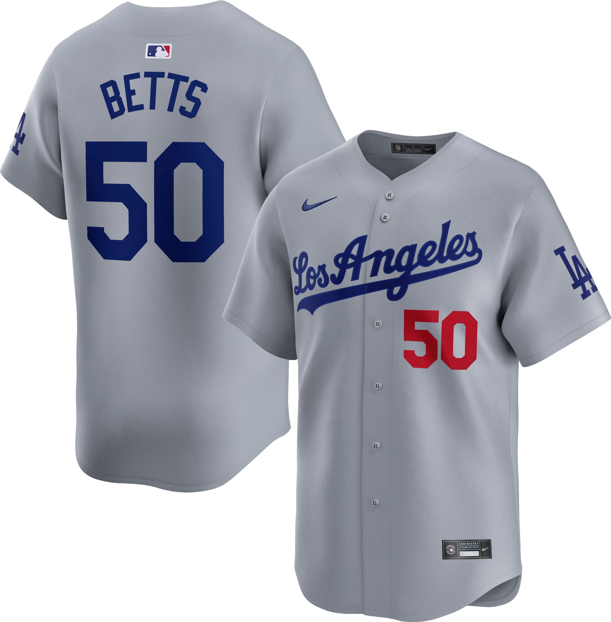 Dodgers No13 Max Muncy Men's Nike Royal Alternate 2020 Authentic Player Jersey