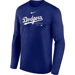 Nike Men's Los Angeles Dodgers Royal Authentic Collection Issue Long Sleeve T-Shirt