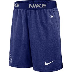 Nike Men's Los Angeles Dodgers Dodger Blue Authentic Collection Knit Shorts