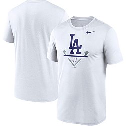 Nike Men's Los Angeles Dodgers White Icon Legend Performance T-Shirt