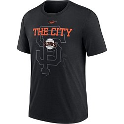 Nike Men's San Francisco Giants Black Cooperstown Rewind T-Shirt