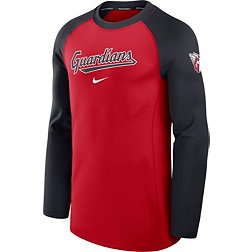Nike Men's Cleveland Guardians Red Authentic Collection Game Long Sleeve T-Shirt