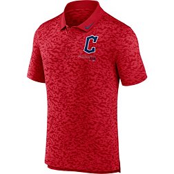 Nike Men's Cleveland Guardians Red Next Level Polo T-Shirt