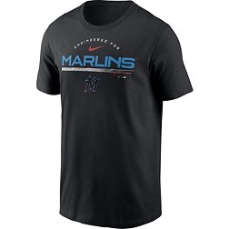 Nike Men's Miami Marlins Black Team Engineered T-Shirt