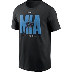 Nike Men's Miami Marlins Black Scoreboard T-Shirt