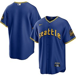 Nike Men's Seattle Mariners 2023 City Connect Blank Cool Base Jersey
