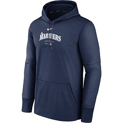 Nike Men's Seattle Mariners Navy Authentic Collection Hoodie
