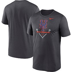 Nike Men's New York Mets Gray Icon Legend Performance T-Shirt