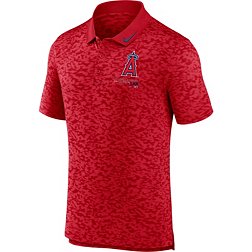 Nike Men's Los Angeles Angels Red Next Level Polo T-Shirt