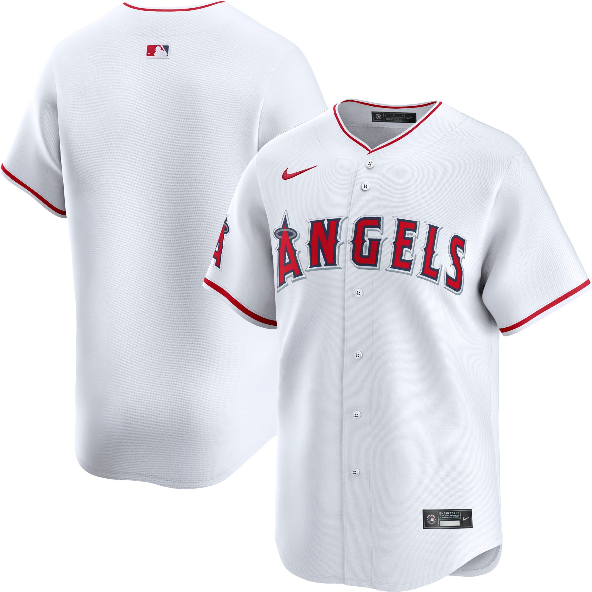 Plus Size Replica Custom Angels Jersey Red Alternate Women’s