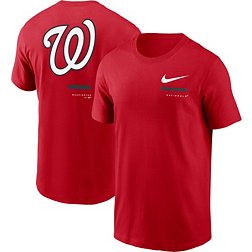 Nike Men's Washington Nationals Red Over Shoulder T-Shirt