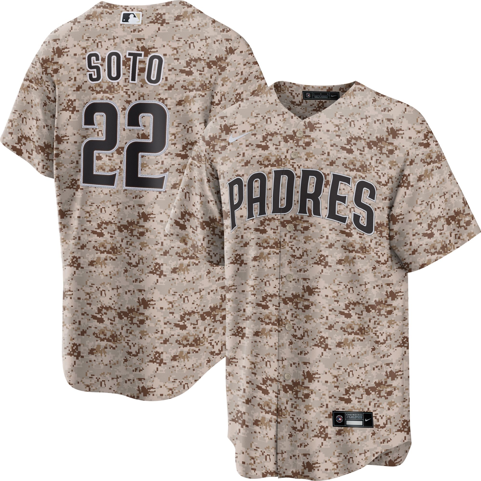 JUAN SOTO City Connect Jersey Shirt ~ San Diego Padres ~ Adult L ~ SGA  9/7/22